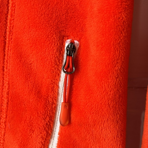 THE NORTH FACE HELATA FULL ZIP FLEECE JACKET SPICY ORANGE - Picture 5 of 10